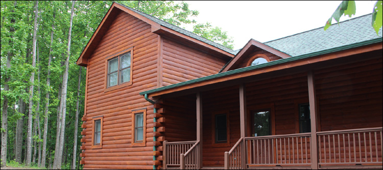 Log Home Staining in Person County,  North Carolina